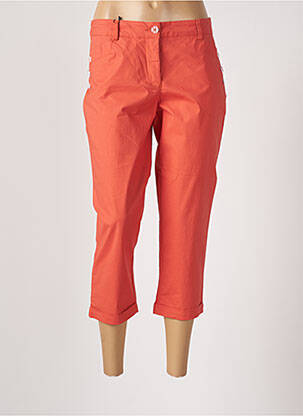 Pantalon trei sferturi portocaliu BASTINGAGE femeie