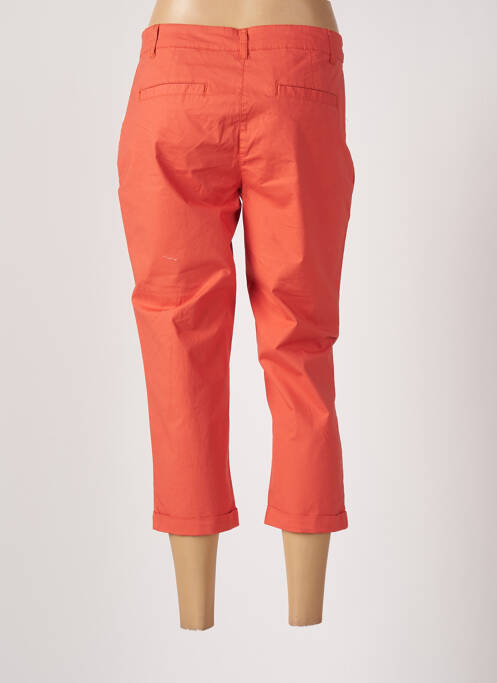 Pantalon trei sferturi portocaliu BASTINGAGE femeie