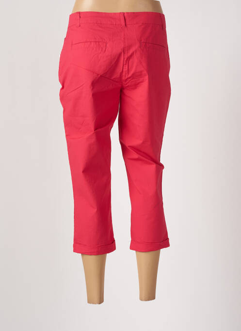 Pantalon trei sferturi roșu BASTINGAGE femeie