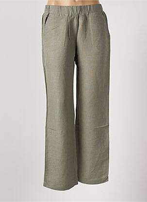 Pantalon chino verde ESPRIT DE LA MER femeie