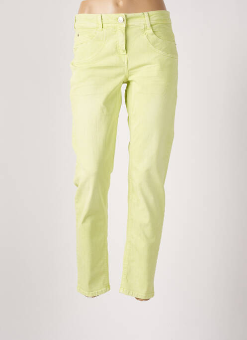 Blugi cu croială slim verde CECIL femeie