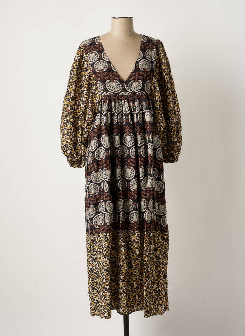 Rochie lungă negru SUMMUM femeie