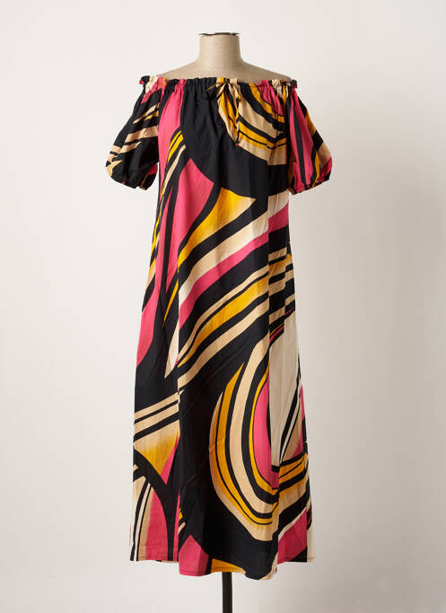 Rochie midi roz SUMMUM femeie