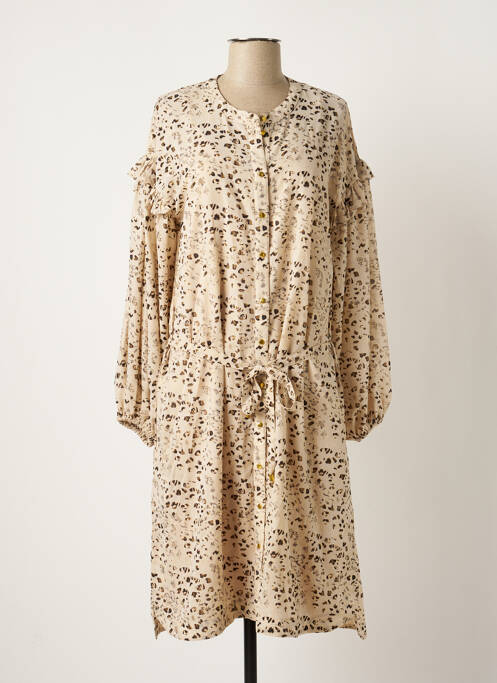 Rochie midi bej SUMMUM femeie