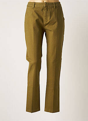 Pantalon chino verde LAB DIP PARIS femeie