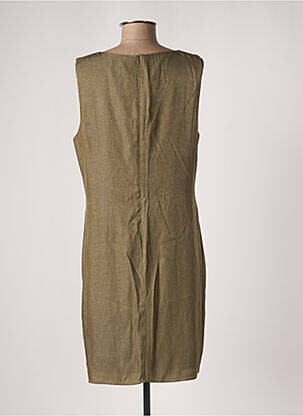 Rochie midi mâneci scurte mâneci scurte verde MOLLY BRACKEN femeie