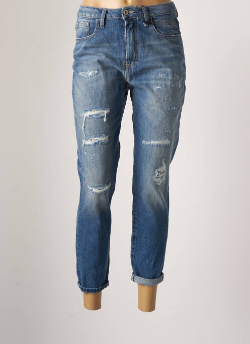 Blugi croială Mom albastru PLEASE femeie