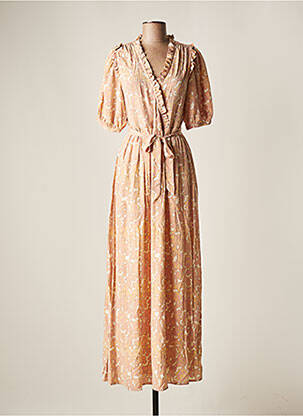 Rochie lungă roz ATELIER REVE femeie