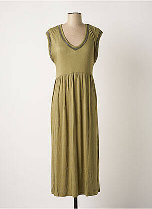 Rochie lungă verde LPB femeie