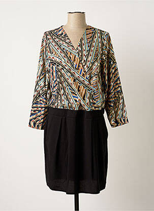 Rochie midi negru EMA BLUE'S femeie