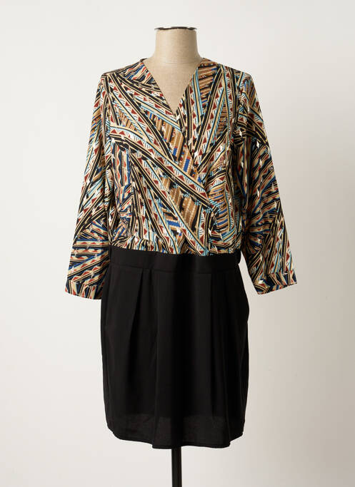 Rochie midi negru EMA BLUE'S femeie