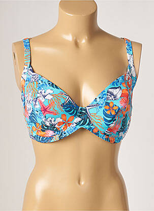 Sutien de costum de baie albastru OLYMPIA femeie