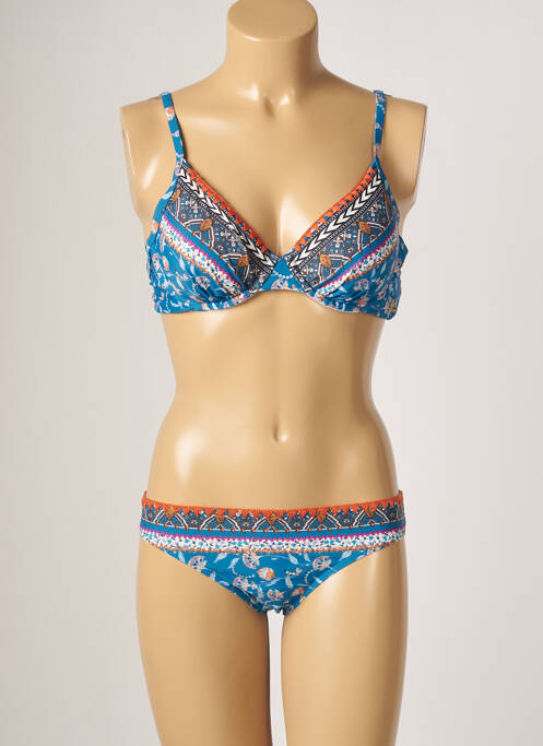 Costum de baie din două piese albastru OLYMPIA femeie