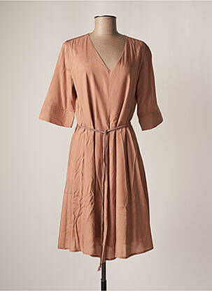 Rochie midi maro CREAM femeie