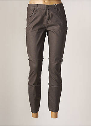 Pantalon slim gri BROADWAY femeie