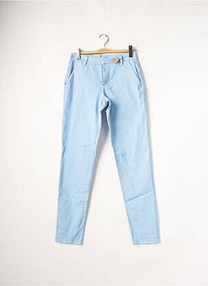 Pantalon drept elasticitate mărime normală albastru CREAM femme