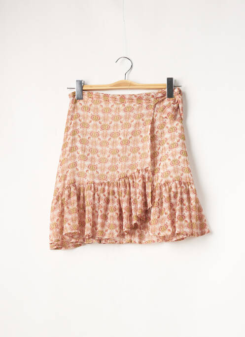 Fustă scurtă bej MORGAN femeie