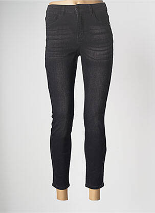 Blugi cu croială slim negru FRANK LYMAN femeie