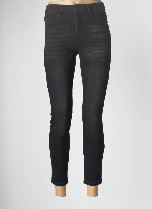 Blugi cu croială slim negru FRANK LYMAN femeie
