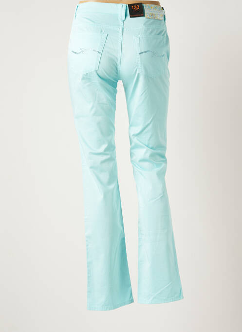 Pantalon drept albastru TRUSSARDI JEANS femeie