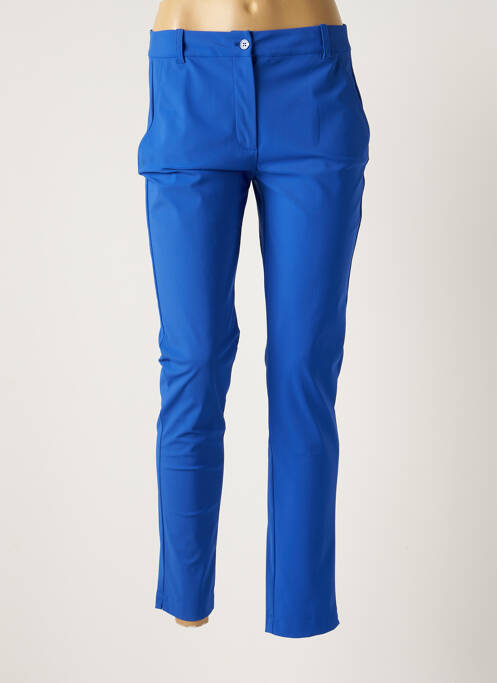 Pantalon chino albastru INDIES femeie