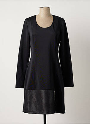 Rochie midi mâneci lungi mâneci lungi negru EVA KAYAN femeie