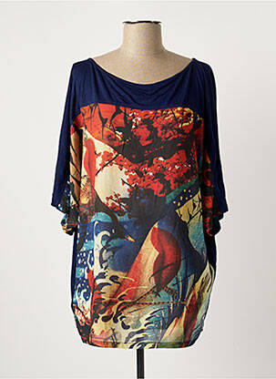 Tunică mâneci scurte albastru ISABEL DE PEDRO femeie