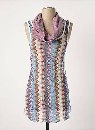 Tunică mâneci lungi albastru D.LINE COLLECTOR femeie