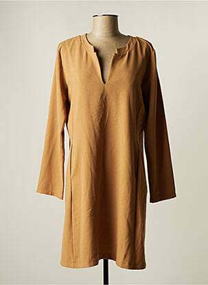 Rochie scurtă bej PAKO LITTO femeie