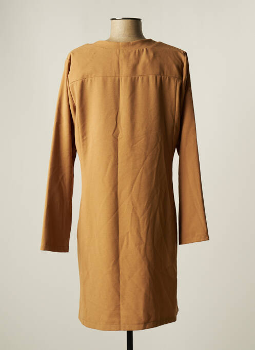 Rochie scurtă bej PAKO LITTO femeie