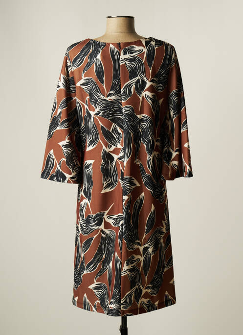 Rochie midi maro LA FEE MARABOUTEE femeie