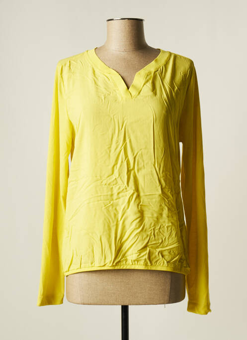 Top galben SANDWICH femeie