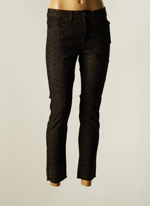 Pantalon 7/8 maro SIGNE NATURE femeie