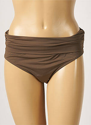 Chiloți de baie maro AUBADE femeie
