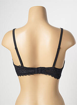Sutien efect material satinat top bentiță negru AUBADE femeie