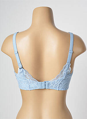 Sutien efect material satinat top sutien modelat albastru AUBADE femeie