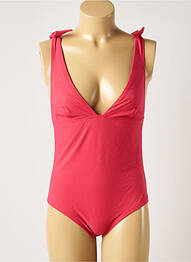 Costum de baie dintr-o singură piesă elasticitate top triunghiuri roz SIMONE PERELE femme