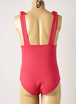 Costum de baie dintr-o singură piesă elasticitate top triunghiuri roz SIMONE PERELE femeie