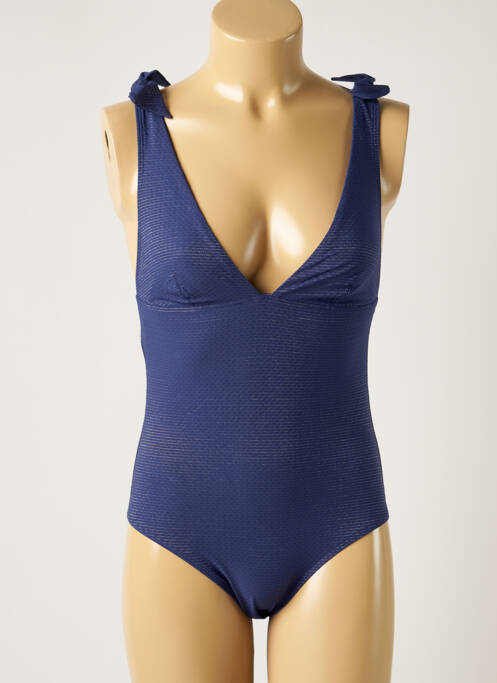 Costum de baie dintr-o singură piesă albastru SIMONE PERELE femeie