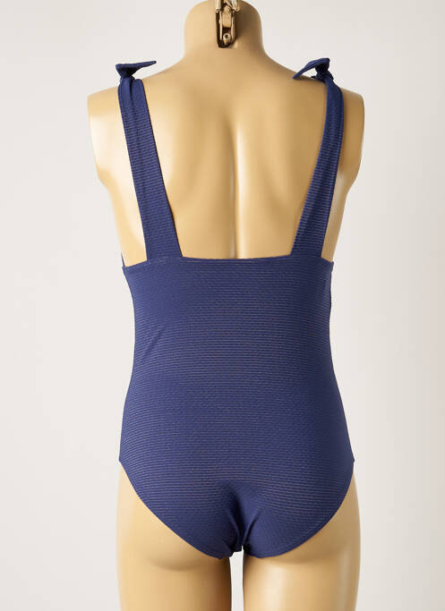 Costum de baie dintr-o singură piesă albastru SIMONE PERELE femeie