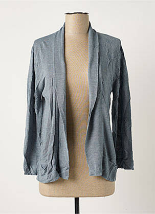 Vestă cu mâneci lungi albastru POLES femeie