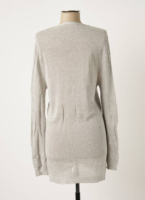 Vestă cu mâneci lungi gri POLES femeie