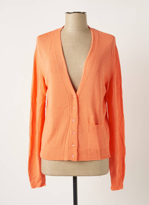 Vestă cu mâneci lungi portocaliu POLES femeie