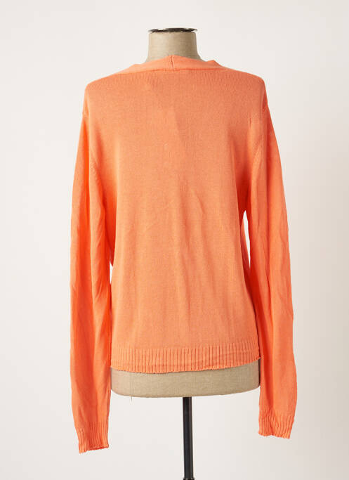 Vestă cu mâneci lungi portocaliu POLES femeie