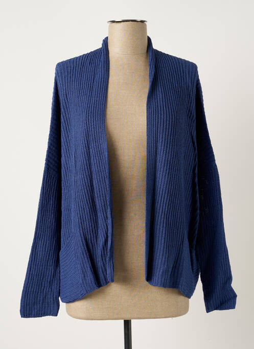 Vestă cu mâneci lungi albastru POLES femeie