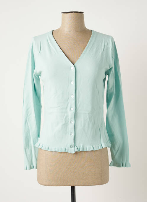 Vestă cu mâneci lungi albastru MONTAGUT femeie