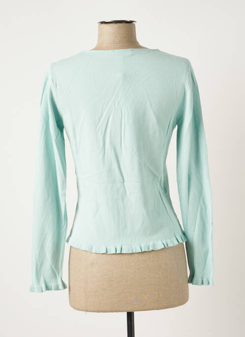 Vestă cu mâneci lungi albastru MONTAGUT femeie