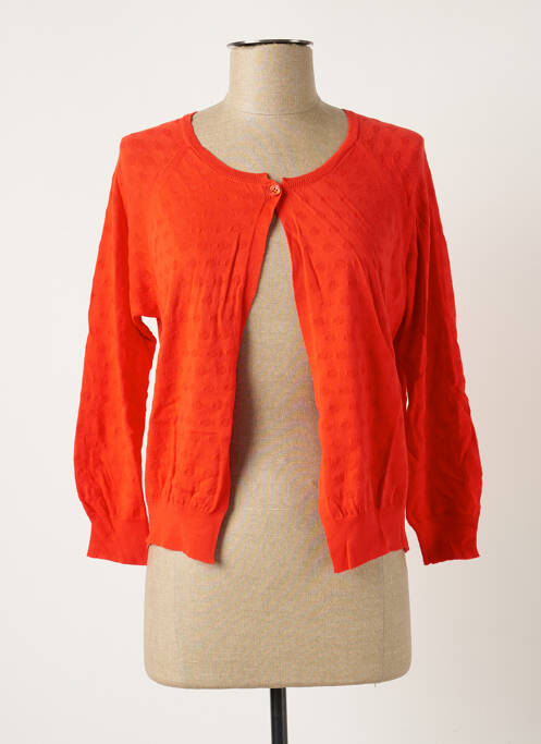 Vestă cu mâneci lungi roșu MONTAGUT femeie