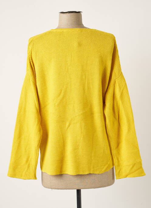 Vestă cu mâneci lungi galben POLES femeie