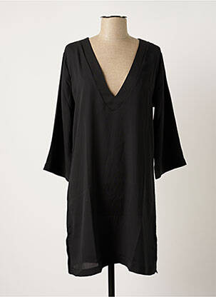 Rochie de plajă croială fluidă negru SIMONE PERELE femeie